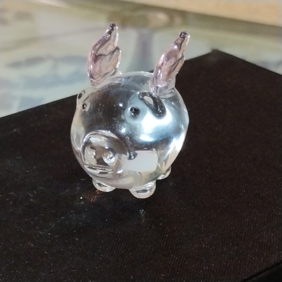 Vintage “Princess Piglet of Possibility” – Hand-Blown Glass Flying Pig F… - Picture 2 of 9